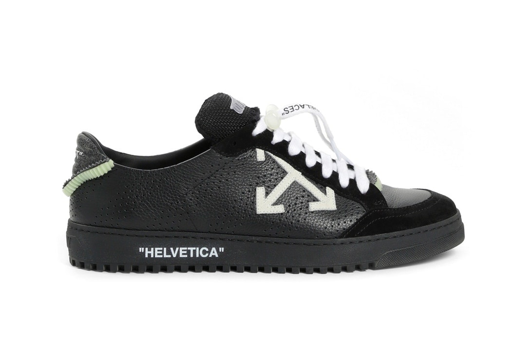 Off-White Fall Winter 2018 2.0 Low-Top Sneakers Black