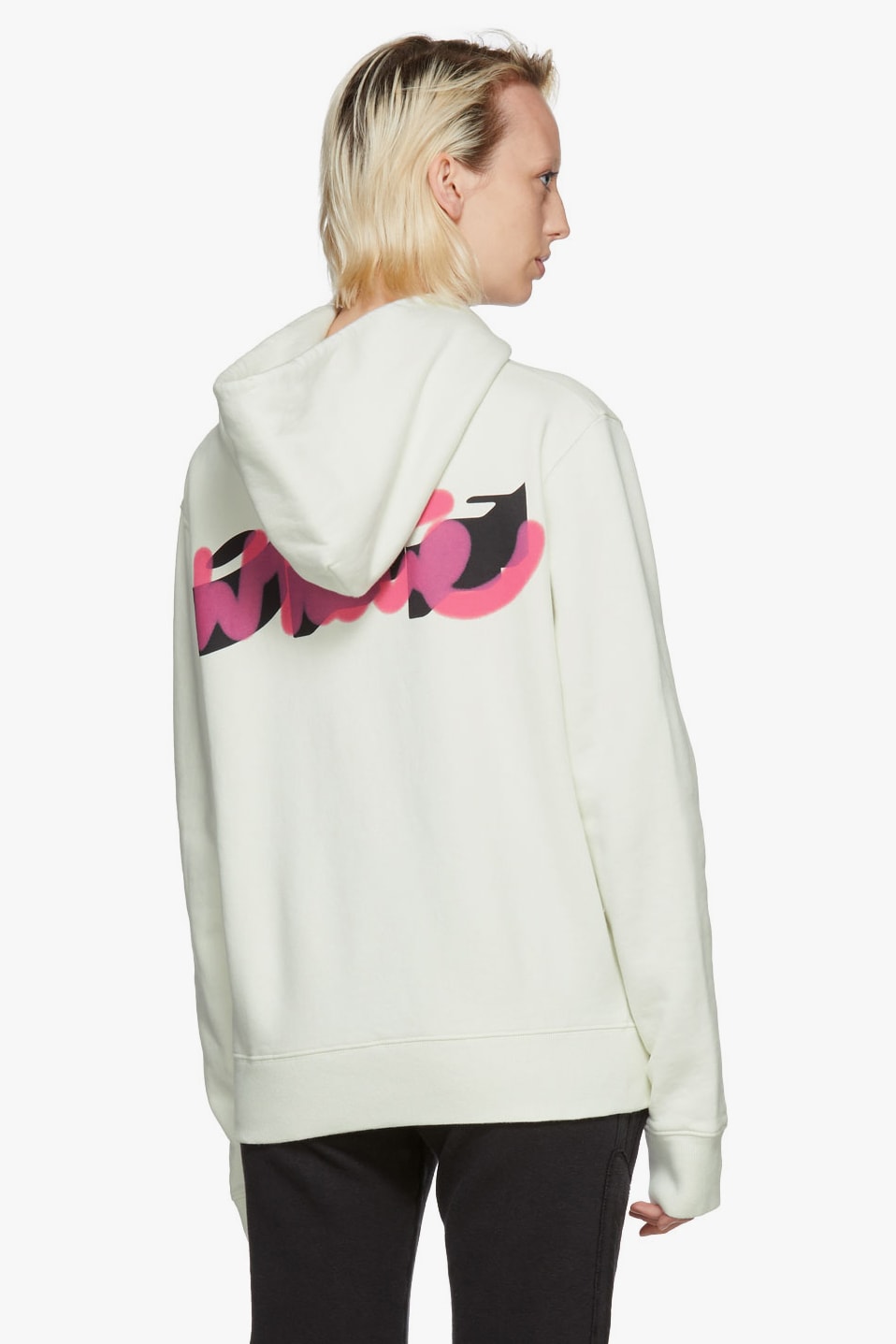 Shop New Off-White Spring Arrivals SSENSE Streetwear Staples Fashion Hoodie Sweatshirt Backpack Keychain