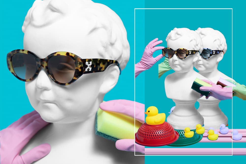 Off-White™ x Sunglasshut Collection Editorial Virgil Abloh Fashion Mannequin Funny Concept Streetwear