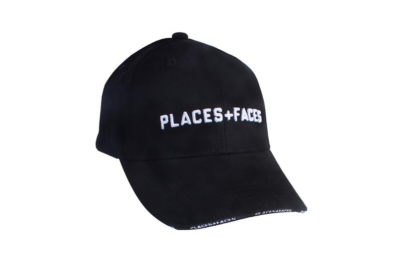 Places+Faces Spring Summer 2018 Hat Black