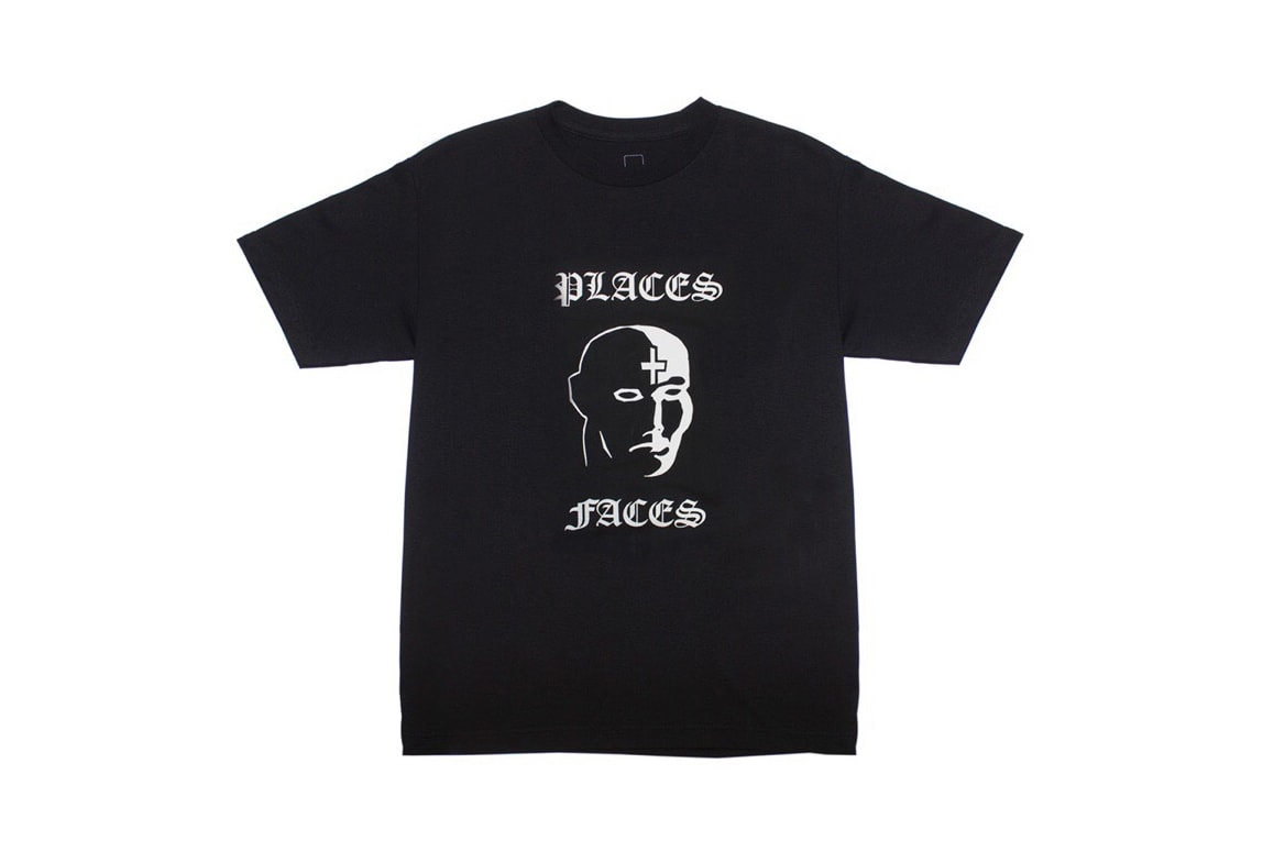 Places+Faces Spring Summer 2018 T Shirt Black