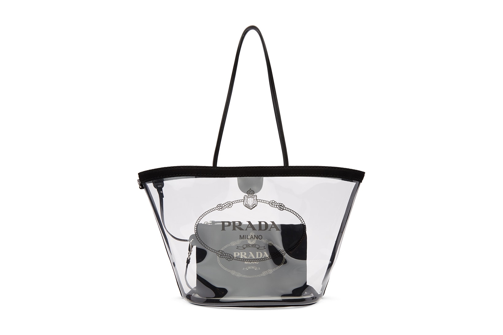 Where to Buy the Prada PVC Transparent Tote Bag