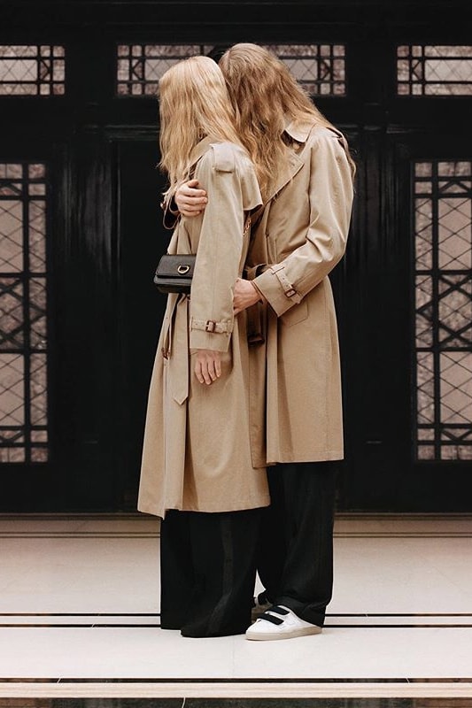 riccardo tisci burberry spring summer 2019 pre collection teaser trench coat classic