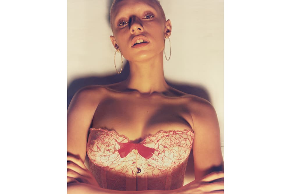 Rihanna Savage X Fenty Campaign Lingerie UGLYWORLDWIDE Candy Red Bustier