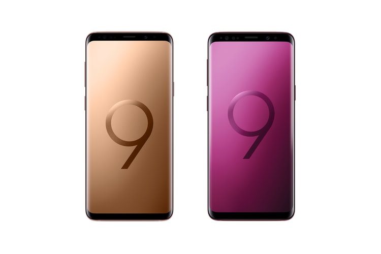 Samsung Unveils New Colors of the Galaxy S9 and S9+