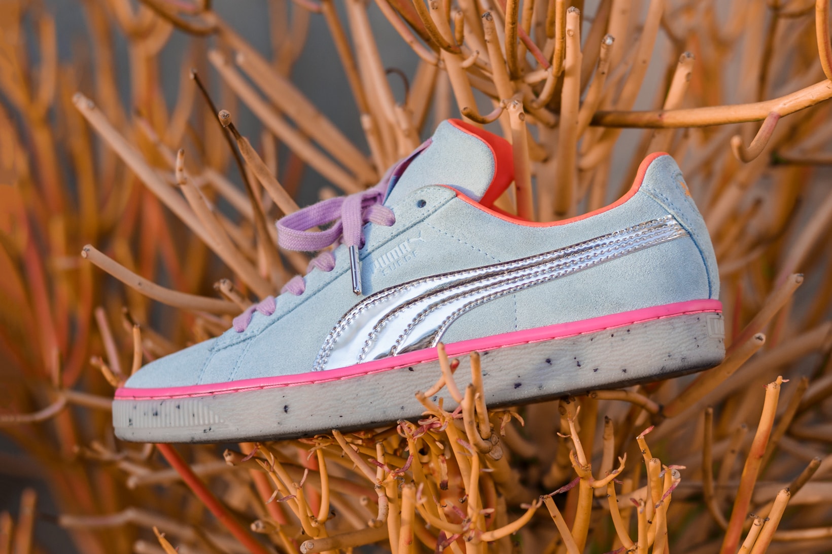 Sophia Webster x PUMA Spring/Summer 2018 Collection Second Drop Classic Suede Blue Pink