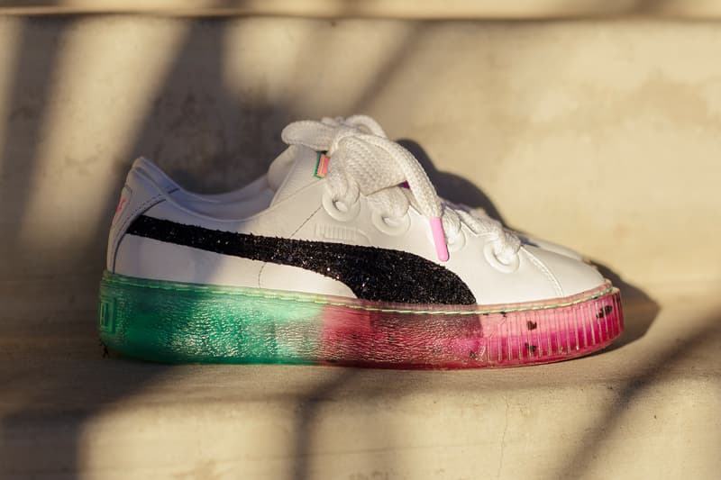 Sophia Webster x PUMA Spring/Summer 2018 Collection Second Drop Platform White Black Green Pink