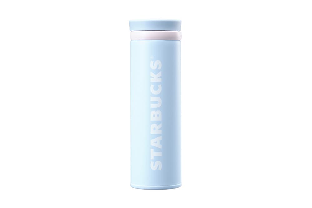 Starbucks Korea Blue Logo Thermos Cup