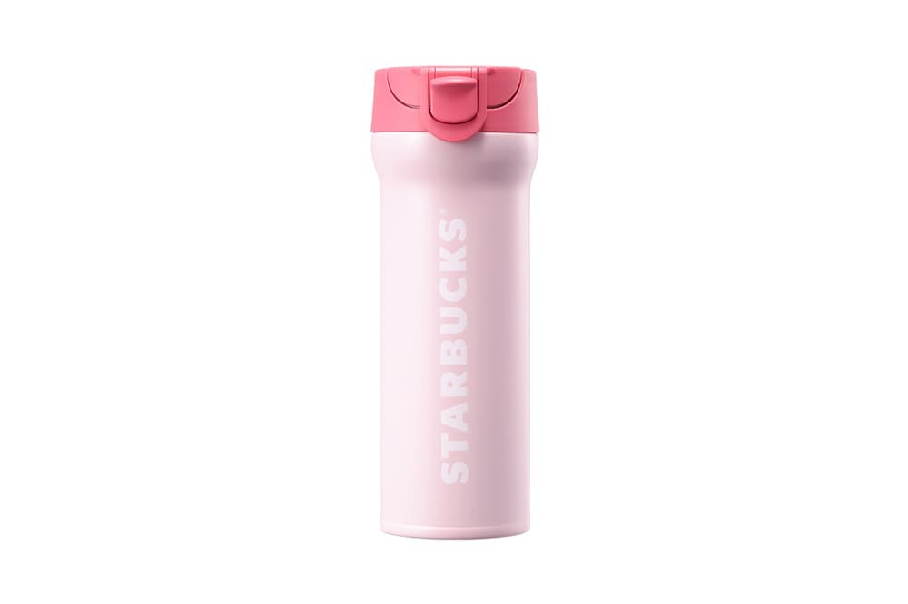 Starbucks Korea Pink logo Thermos Cup