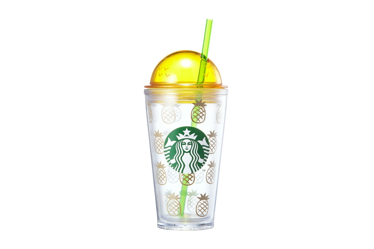 Starbucks Korea Pineapple Dome Cup Summer 2018