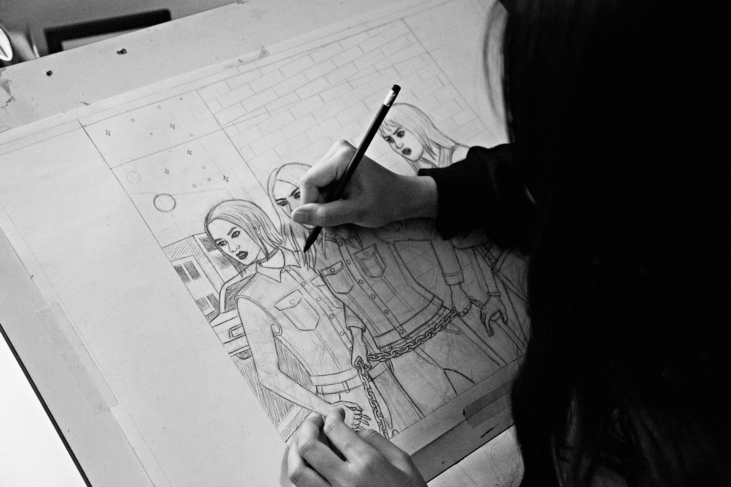 Stellar Leuna Stella Leung Prada Spring Summer 2018 Artist Illustrator Comic Collaboration