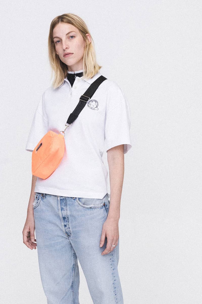 Stussy Women Summer 2018 Lookbook White T-Shirt Fanny Pack