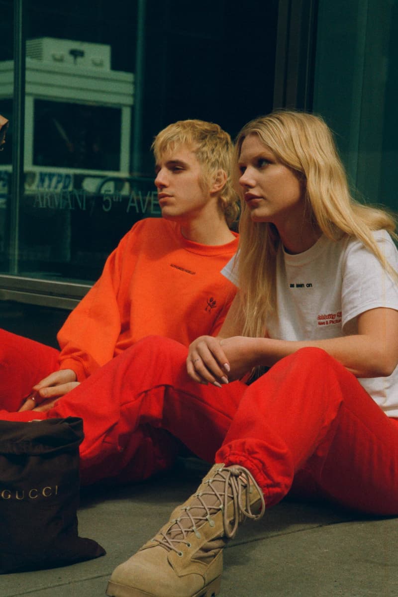 Urban Sophistication OUT OF REACH Lookbook Hat Sweatpants Sweater