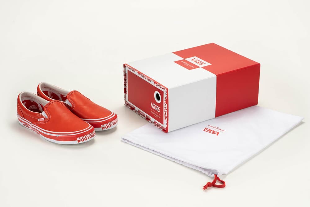 WOOYOUNGMI Vault By Vans Slip On Red Blue