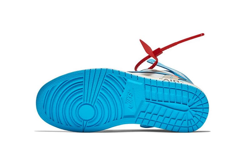 virgil abloh air jordan 1 unc official images nike