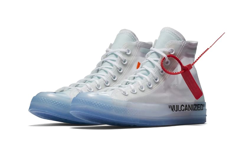 Virgil Abloh x Converse Chuck 70 Off-White Raffle Store List