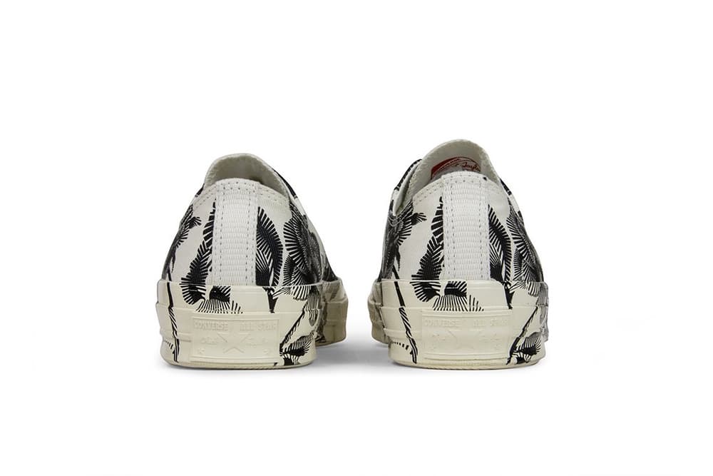 Converse All Star Chuck 70 in "Black/Egret" Floral Print