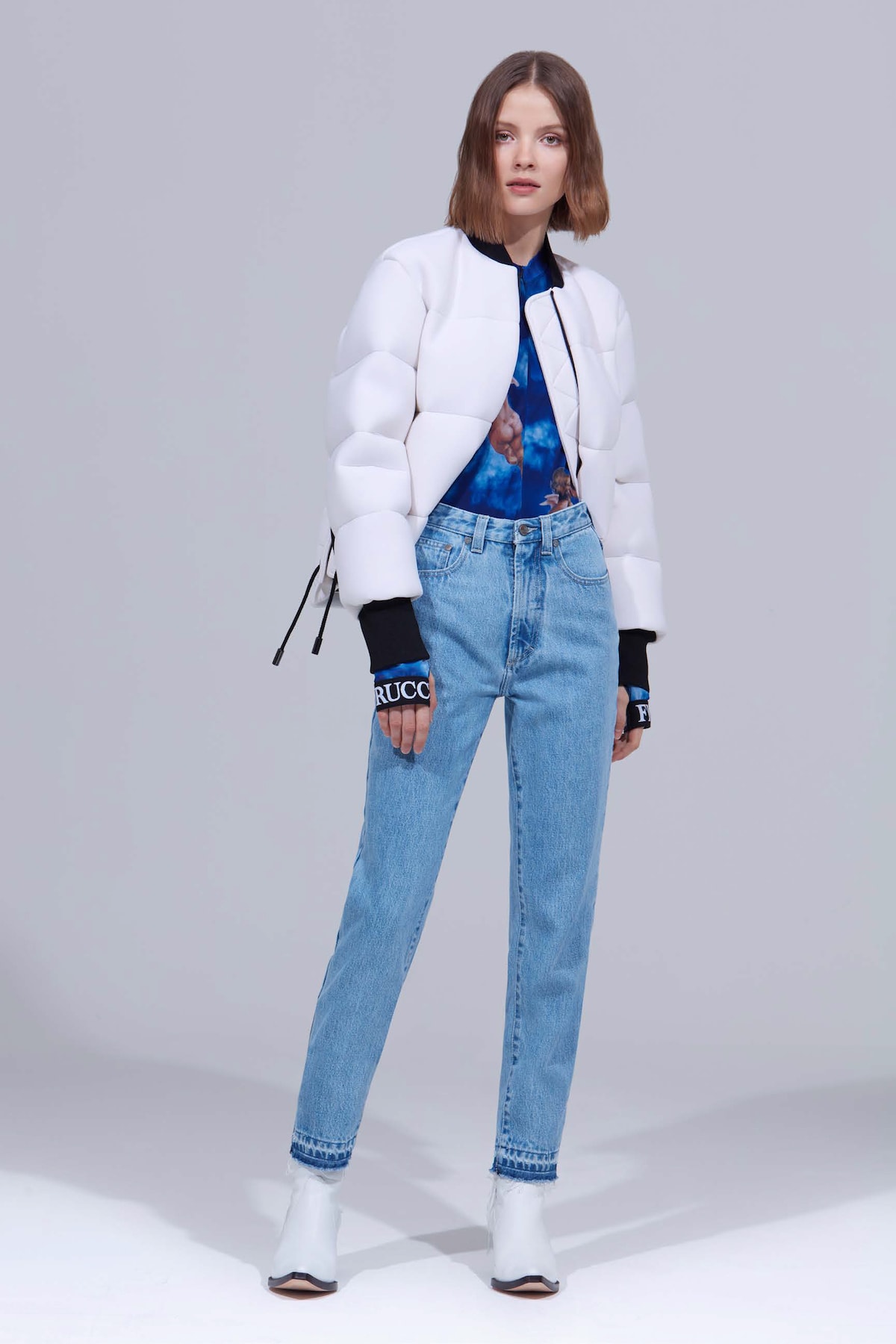 Fiorucci Pre-Spring 2019 Lookbook Collection Materials Texture Transparent Shimmer