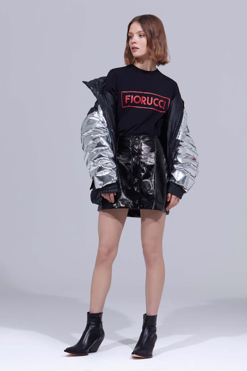 Fiorucci Pre-Spring 2019 Lookbook Collection Materials Texture Transparent Shimmer