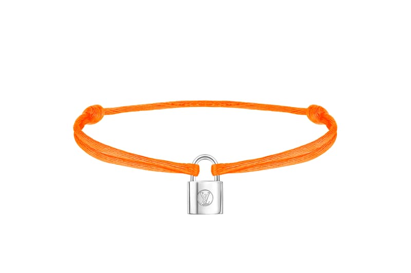 Louis Vuitton Silver Lockit Charity Bracelets UNICEF LV Locks Lock Neon Pink Orange Black Green Blue