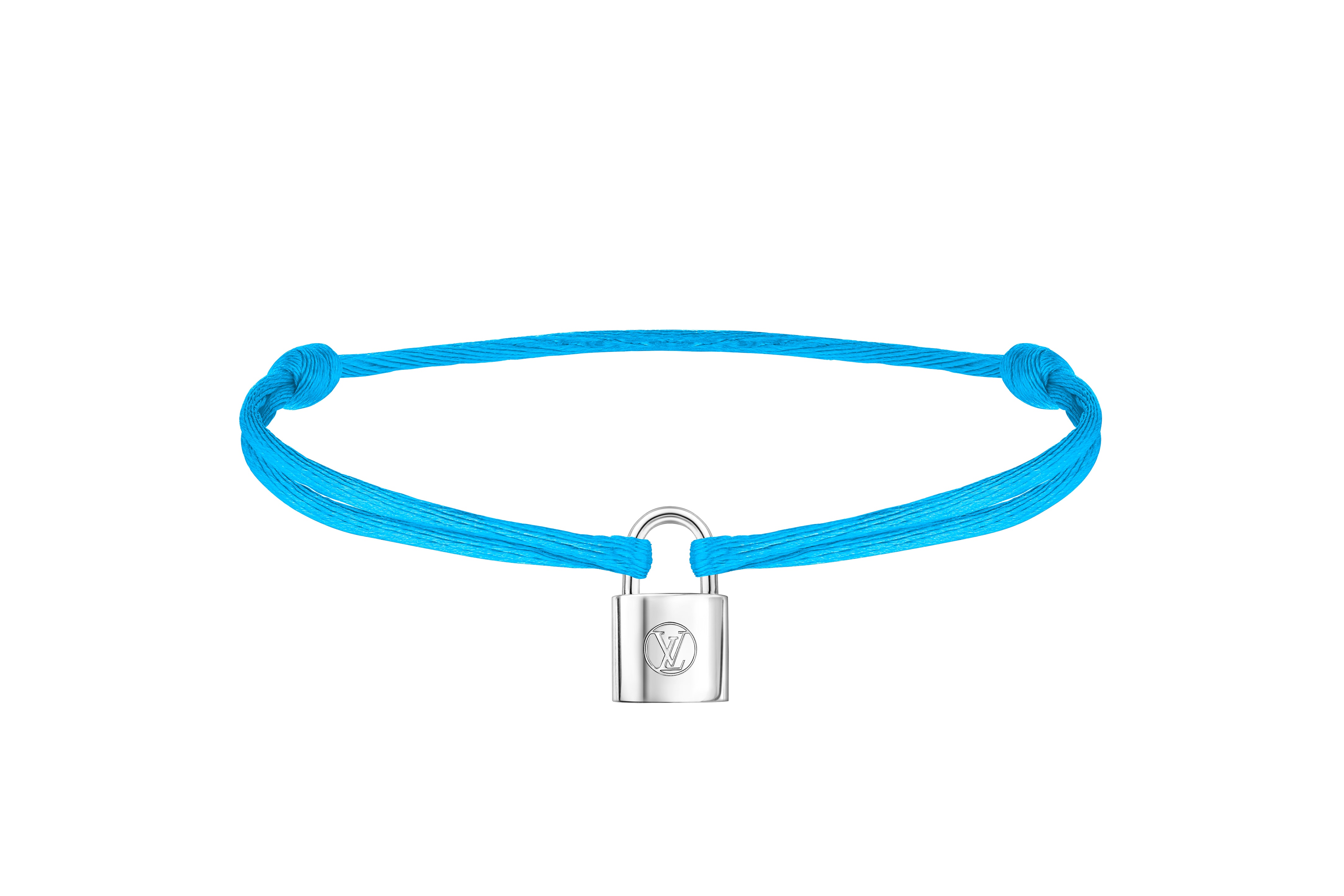 Louis Vuitton Silver Lockit Charity Bracelets UNICEF LV Locks Lock Neon Pink Orange Black Green Blue