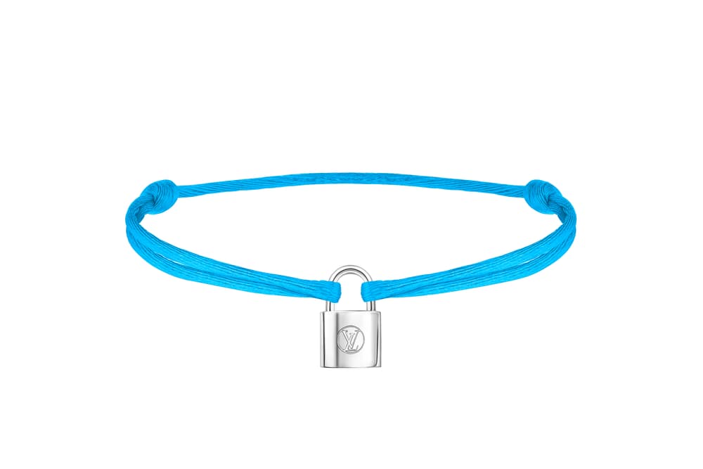 Louis Vuitton Silver Lockit Charity Bracelets UNICEF LV Locks Lock Neon Pink Orange Black Green Blue