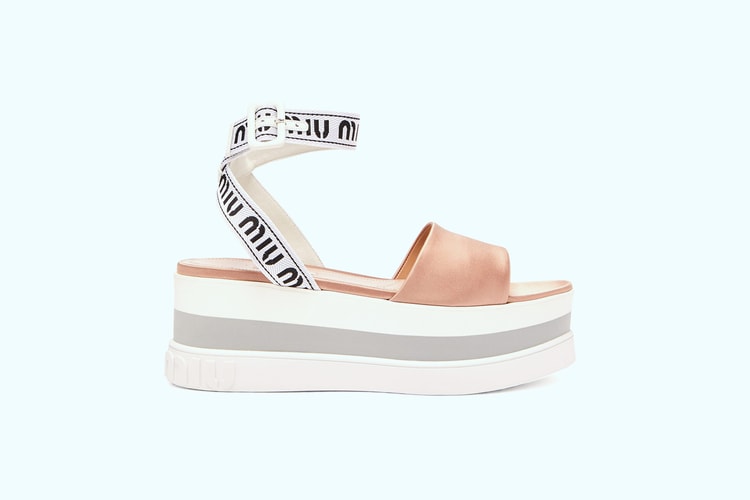 Have Some Fun in the Sun With Miu Miu's New Flatform Sandals