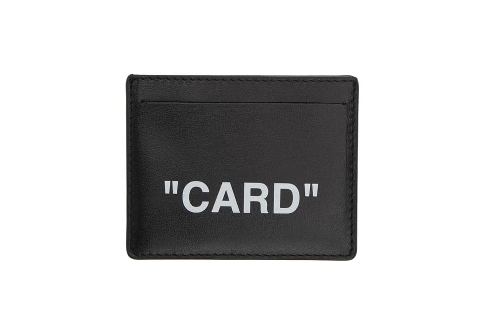 Off-White™ Drops Card And Passport Holders | HYPEBAE