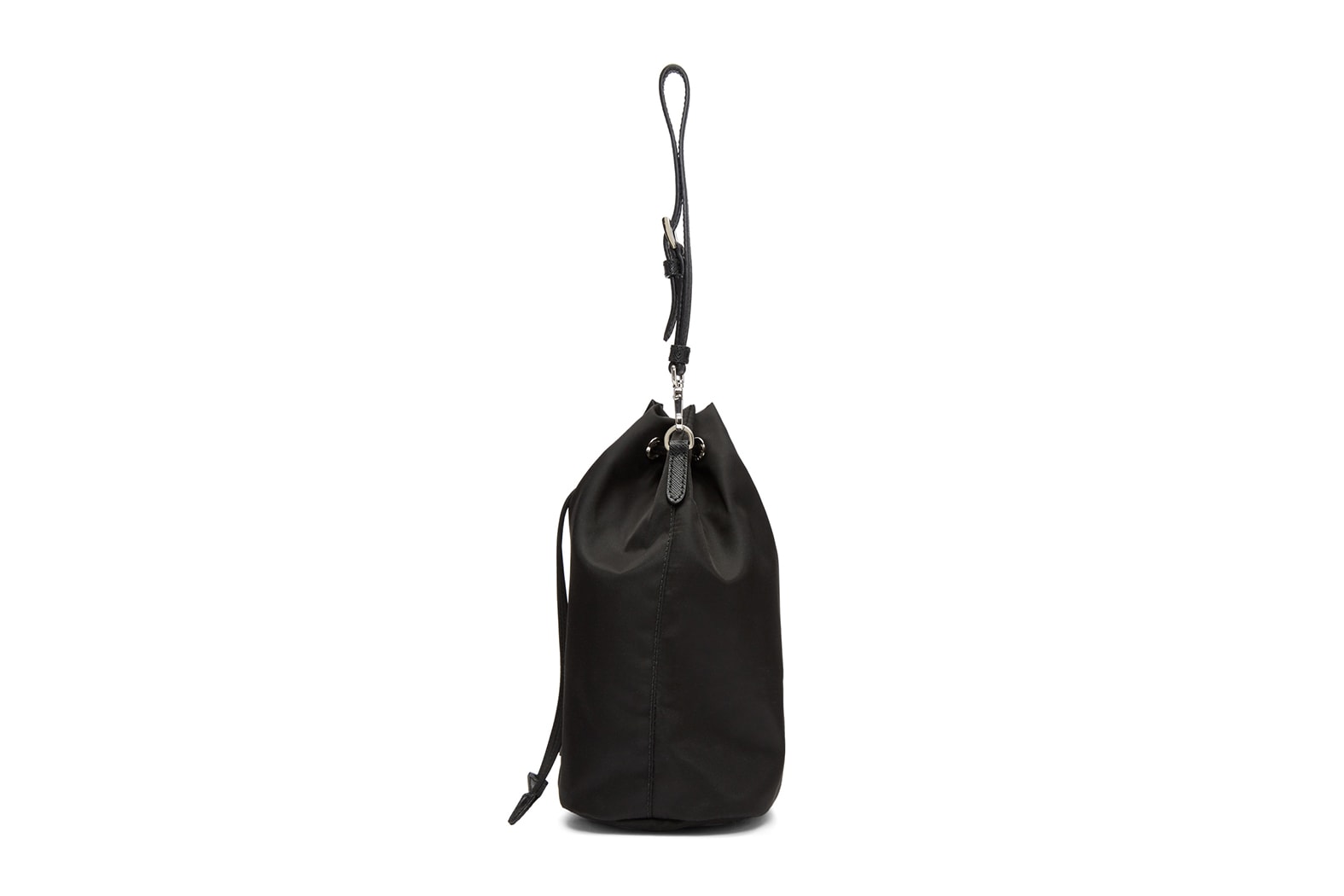 Prada Black Bucket Bag Pouch