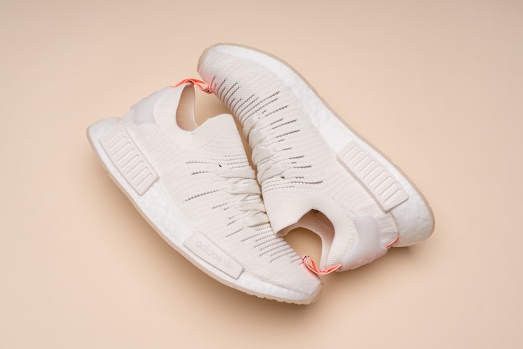 adidas' NMD_R1 STLT Primeknit Floats on Dreamy "Cloud White"