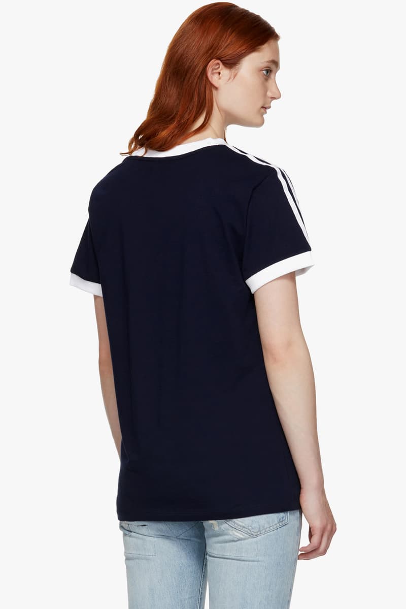 adidas Originals Logo Selection Lounge Pants Black Crop Top Turtleneck Black Trefoil Swimsuit Navy Three-Stripes T-Shirt Black Three-Stripes T-Shirt