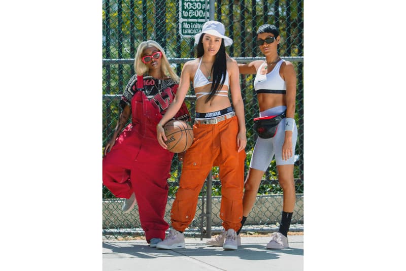 Air Jordan Spring/Summer 2018 Campaign Aleali May Siobhan Bell Sasha de Oliveira 3 Particle Beige 1 Low Metallic Red Bronze 1 Zip MIca Green Sail