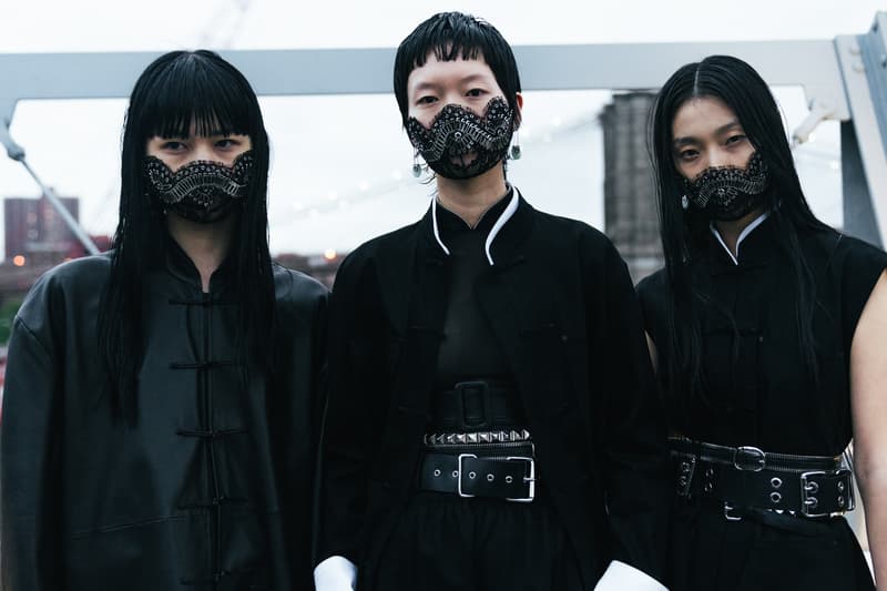 backstage alexander wang collection 1 spring 2019 bella hadid kaia gerber liu wen hiandra martinez