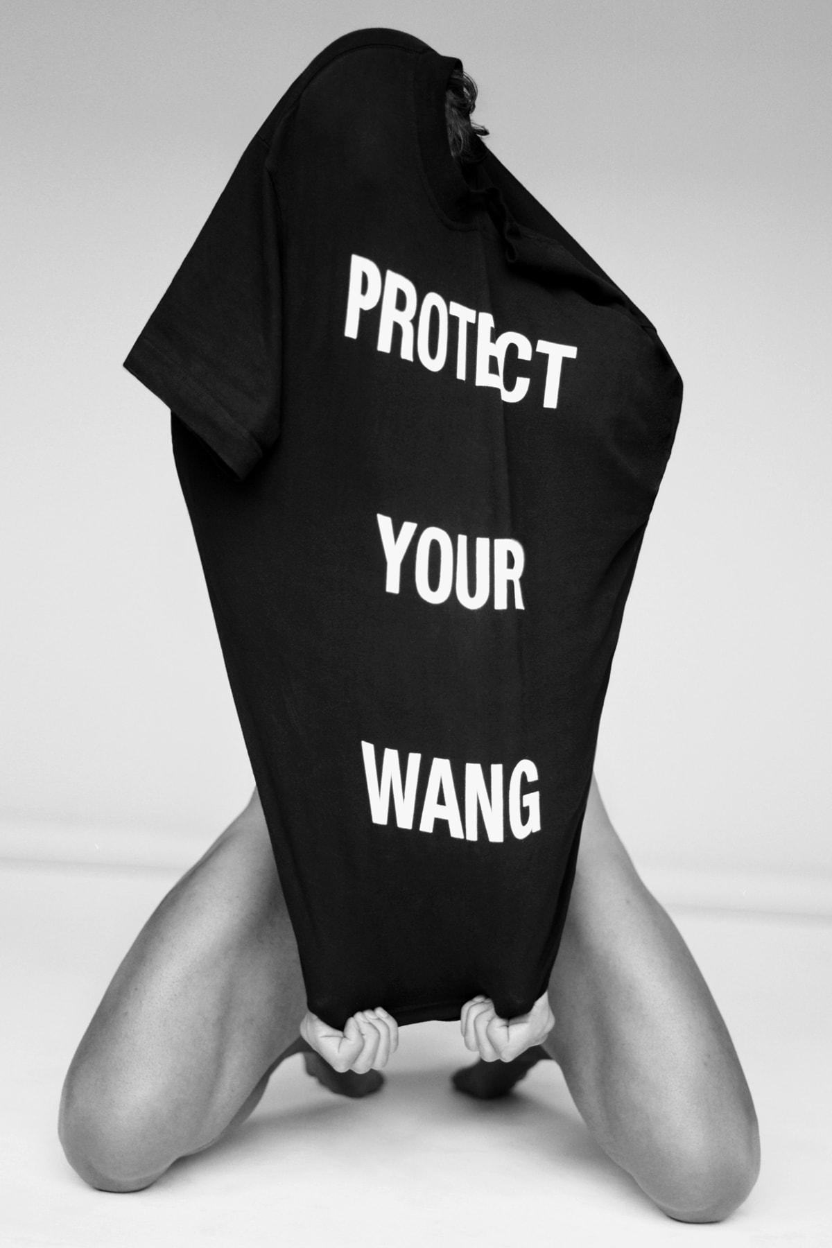 Alexander Wang x Trojan Condoms Protect Your Wang T-Shirt Black