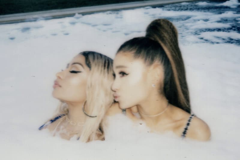 Ariana Grande Nicki Minaj Annouce Bed Single Collaboration Release Date