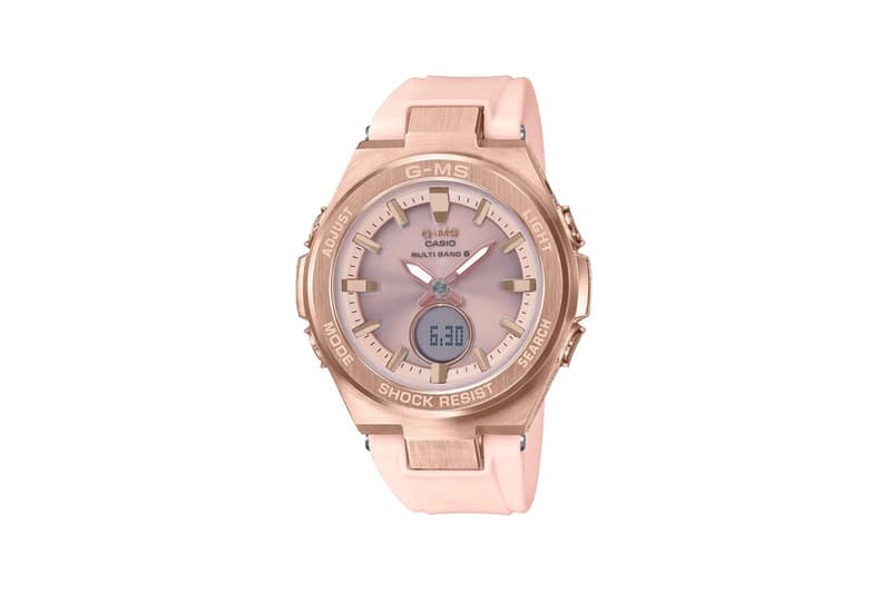 Baby-G Jimisu Watch Collection Rose Gold Pink