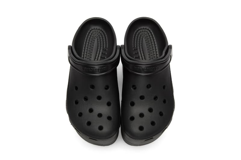 Balenciaga Drops Black Platform Crocs for Summer Iconic Statement Runway Piece Shoes Sandals Extreme Demna Gvasalia