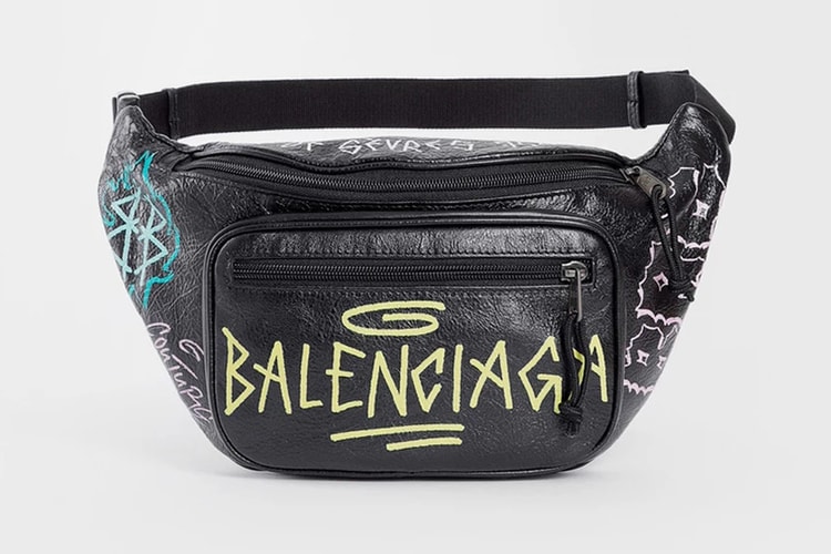 Balenciaga's Graffiti Fanny Pack Is a Summer Must-Have