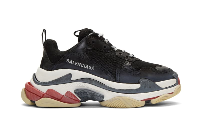 Balenciaga Triple-S Sneaker Pink/Black Restock Chunky Sneaker Dad Shoe Demna Gvasalia Trend