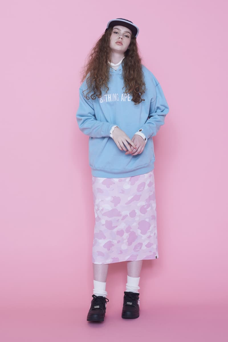 BAPE Fall/Winter 2018 Streetwear Lookbook Sneakers BAPE STA Hoodie Print A Bathing Ape