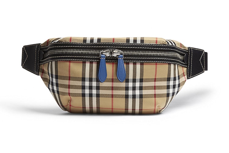 Burberry's Vintage Check Fanny Pack Is a Retro Style Staple