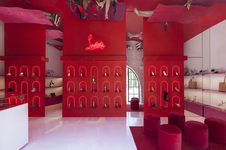 Take a Look Inside Christian Louboutin's Stunning Mykonos Pop-Up Store