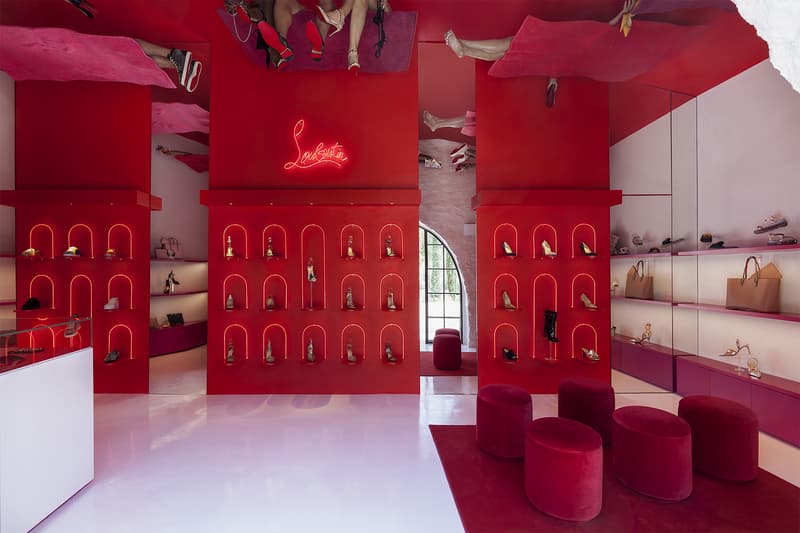 Christian Louboutin Loubi Beach Mykonos Pop-Up Store 2018