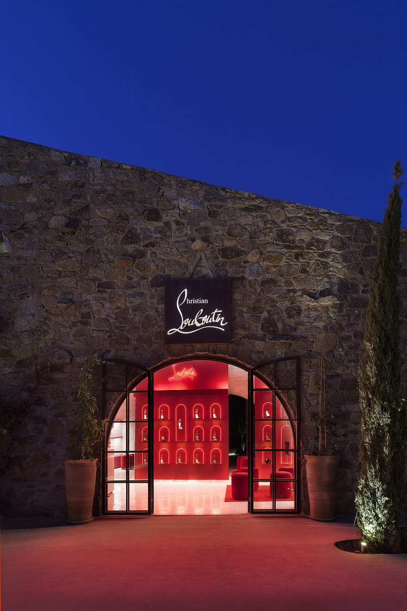 Christian Louboutin Loubi Beach Mykonos Pop-Up Store 2018