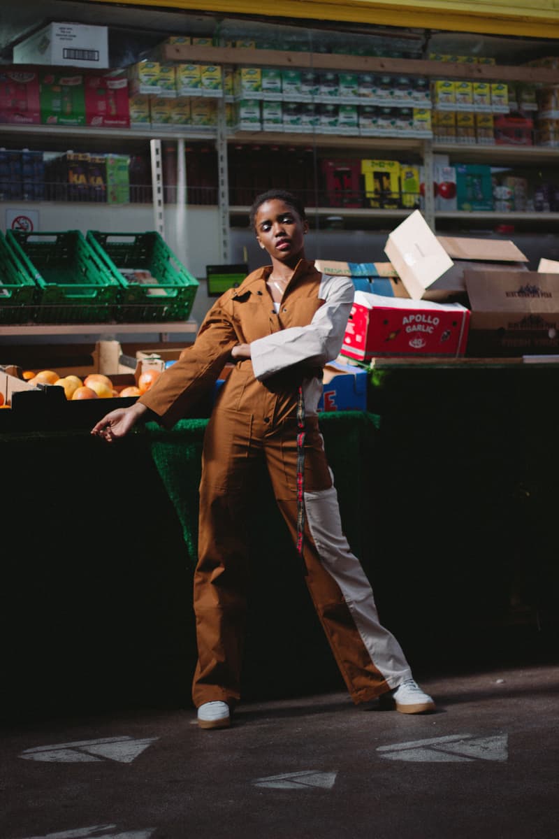 Daily Paper Spring/Summer 2018 Transcends Borders Collection Editorial Chai Tea Cree Jumpsuit Tan Brown
