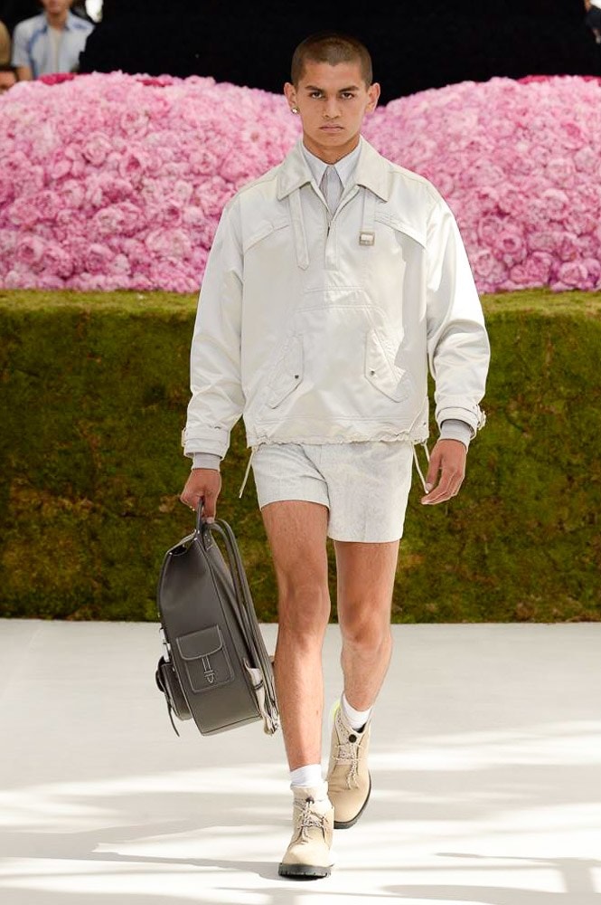 Dior Homme Spring Summer 2019 Runway Show Paris Fashion Week Men's Kim Jones Yoon Ahn Kaws Backpack