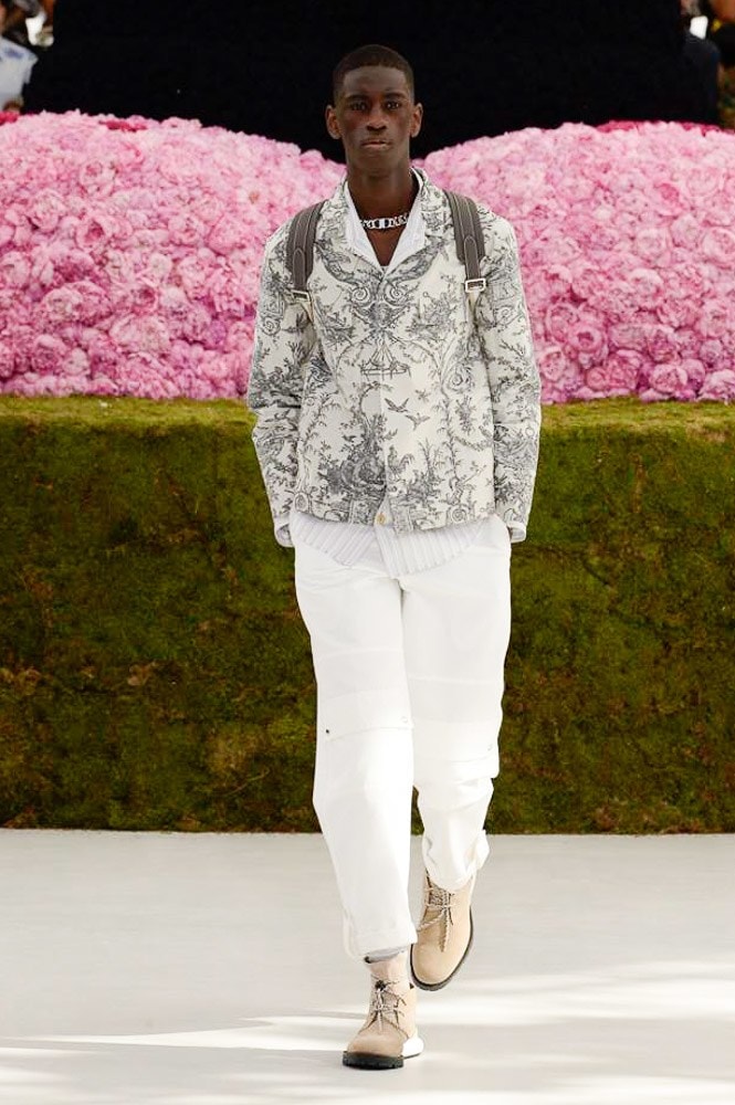 Dior Homme Spring Summer 2019 Runway Show Paris Fashion Week Men's Kim Jones Yoon Ahn Kaws Backpack