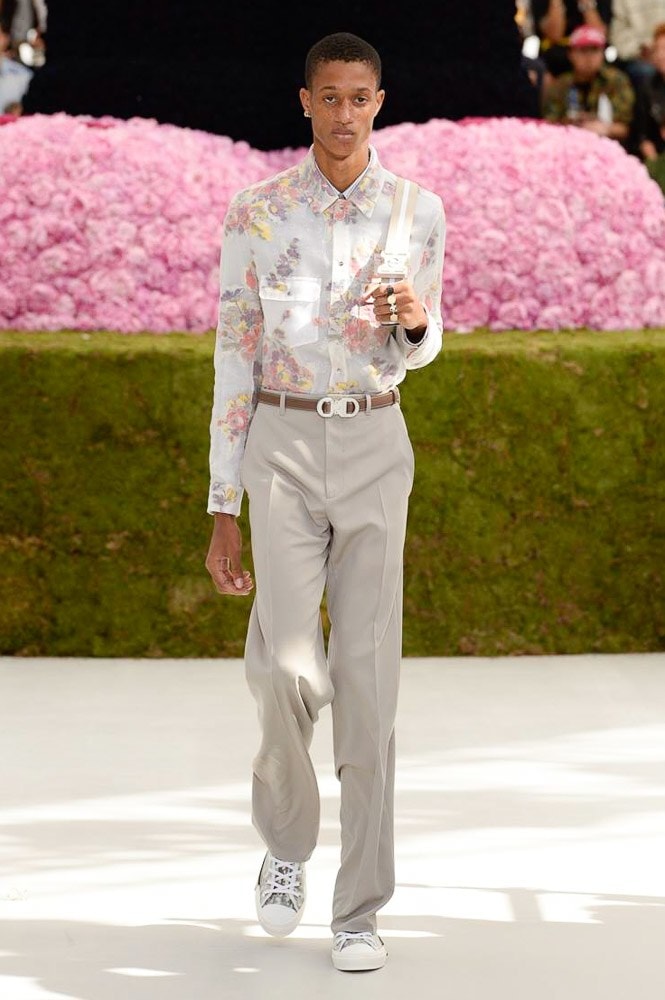 Dior Homme Spring Summer 2019 Runway Show Paris Fashion Week Men's Kim Jones Yoon Ahn Kaws Matthew Williams Alyx