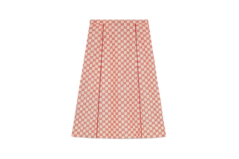 Gucci Canvas Skirt Logo