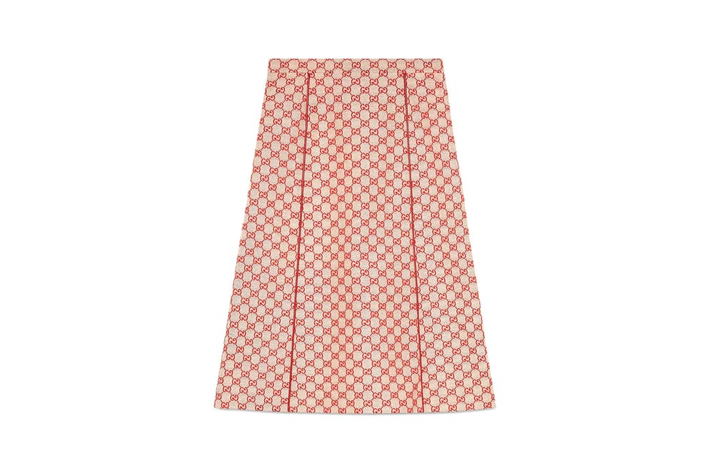 Gucci Canvas Skirt Logo